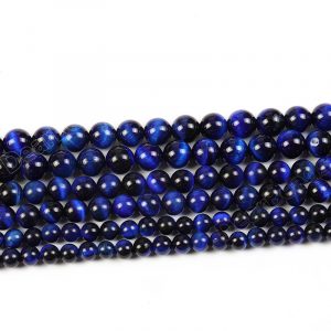 blue tiger eye beads