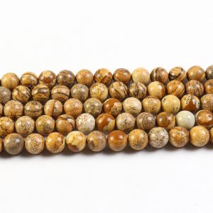 Picture Jasper Beads