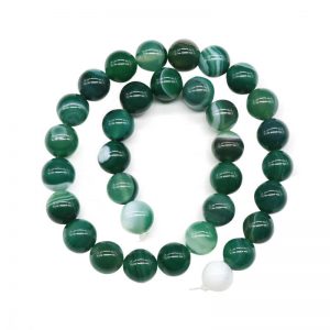 striped agate beads