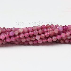 pink tourmaline beads wholesale
