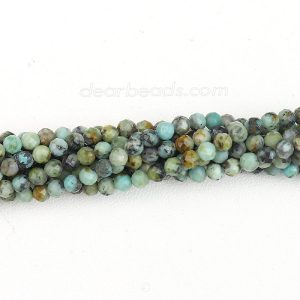 2mm African Turquoise Beads