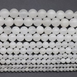 white jade beads