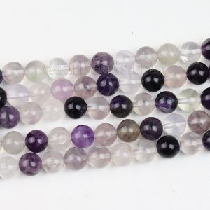 Purple Fluorite Beads