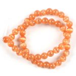 orange cats eye stone