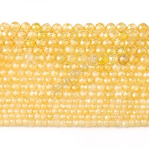 Yellow Zircon Beads