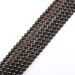 smoky quartz beads