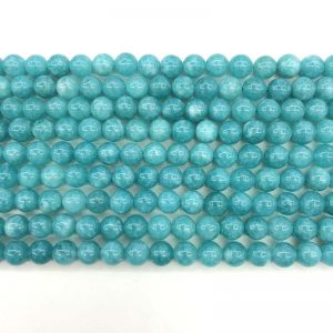 8mm Peruvian Amazonite Beads
