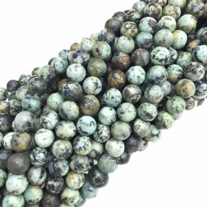 16mm Mix Agate Jasper beads, Green Brown Orange Gemstone Beads, Round Facet  Cut, Loose Beads, Natural Stone, Full 15 inch Strand, 24 Beads