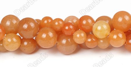 Red Aventurine Beads
