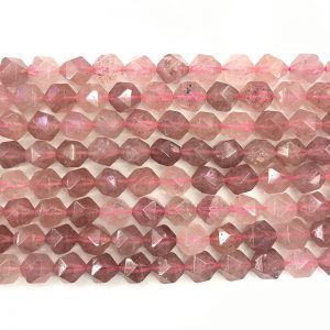 Strawberry Quartz Beads 10mm