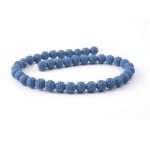 Unwaxed Lava Beads