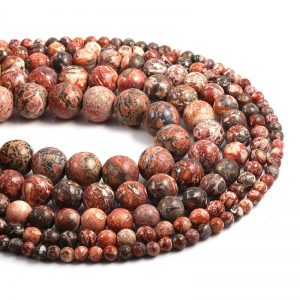 Leopard Skin Jasper Beads