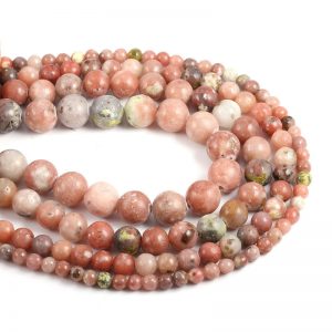 Pink Lepidolite beads