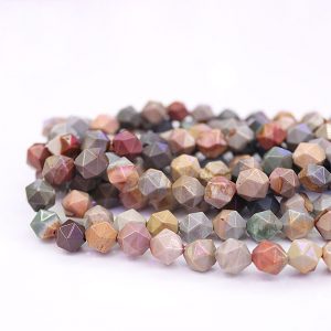 Faceted American Picture Jasper