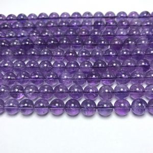 amethyst crystal beads
