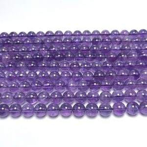 8mm Amethyst Beads