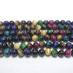 Mixed Tiger Eye Beads