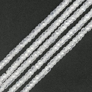 Rondelle Zircon Beads