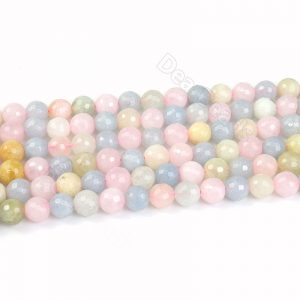 Faceted Morganite Beads