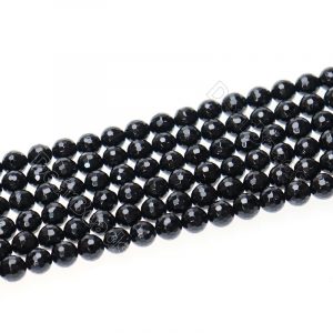Faceted Black Tourmaline