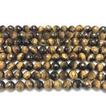 Faceted Natural Tigers Eye
