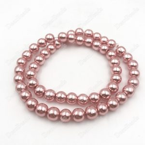 Pink Hematite Beads