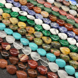 teardrop gemstone beads