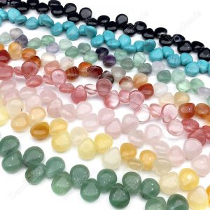 Top Drilled Teardrop Beads