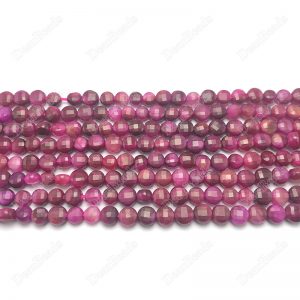 Tiger Eye Coin Beads