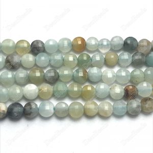 Amazonite Coin Beads