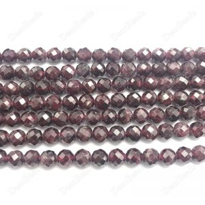 Faceted Garnet