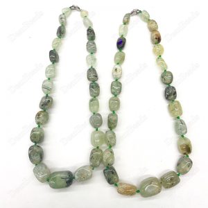 Prehnite Beaded Necklace