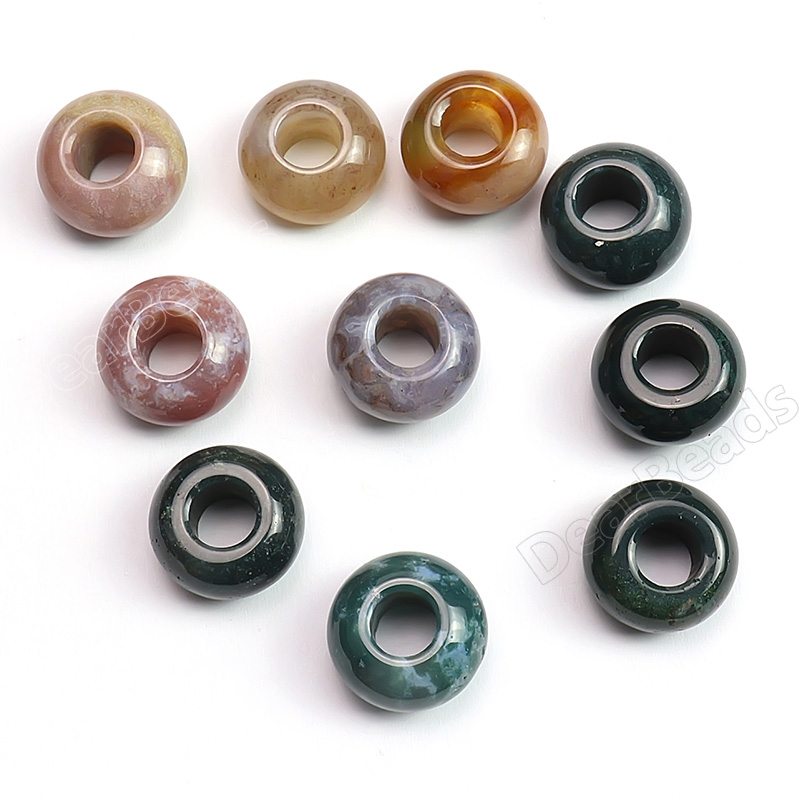 Wide Hole Beads for Jewelry Making Wholesale Stone Beads - Dearbeads