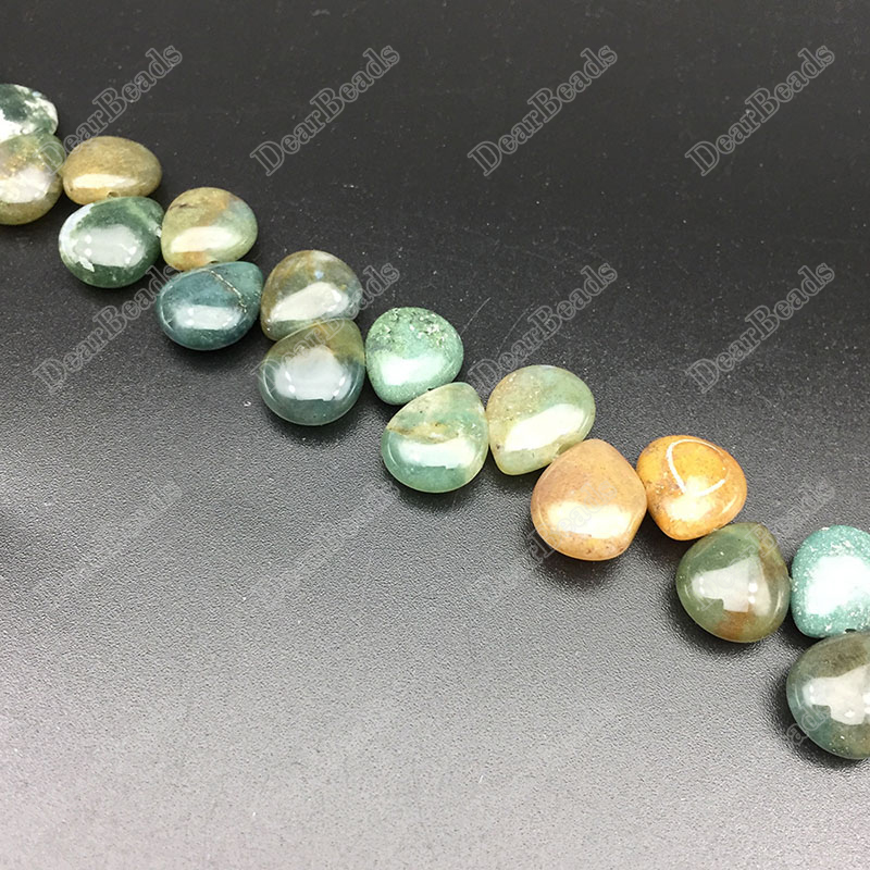 Fancy Jasper Teardrop Beads