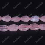 Rose Quartz Flat Freeform