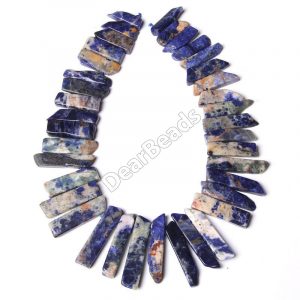 Sodalite Slice Beads
