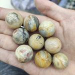 20mm Crazy Lace Agate Beads