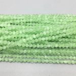 Deep Green Cats Eye Beads
