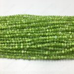 Deep Green Cats Eye Beads