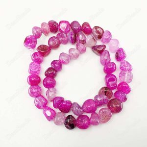 Pink Crackle Dragon Agate