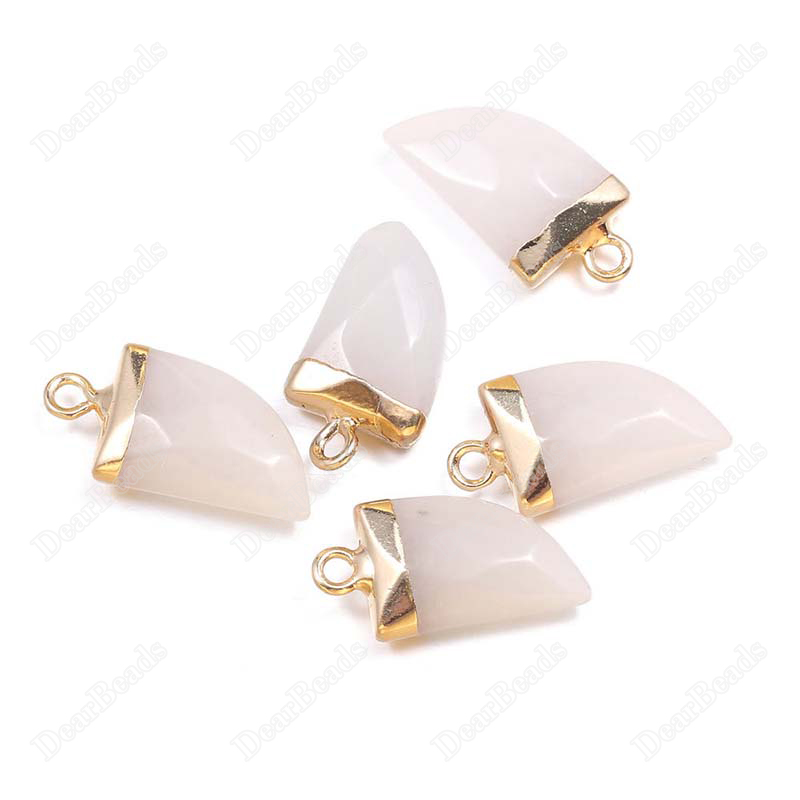 Rose Quartz Horn Charms