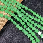 Star Green Jade Beads