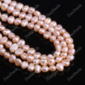 pink pearl beads