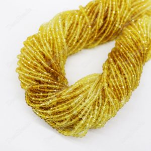 Gradient Yellow Opal Beads