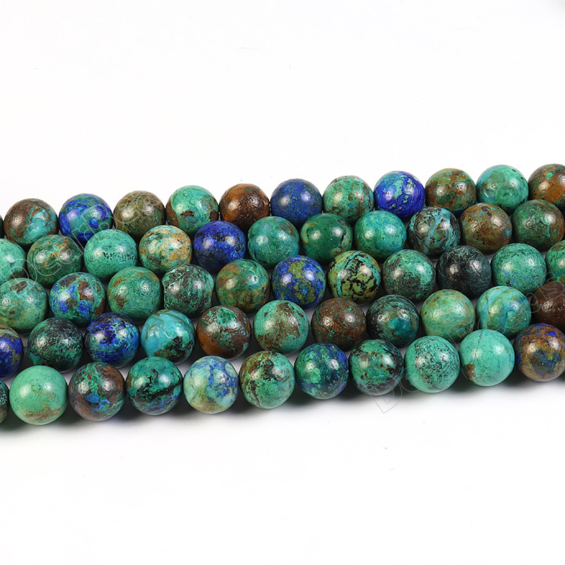 Natural shop chrysocolla beads