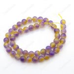 Ametrine Jade Beads