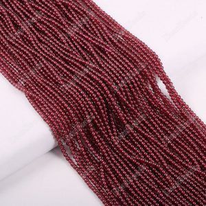 Garnet Beads 2mm