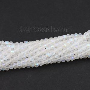 Faceted Plated Crystal Beads