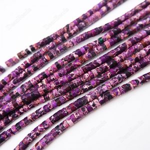 Sea Sediment Jasper Heishi Beads