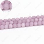 Matte Lavender Jade Beads